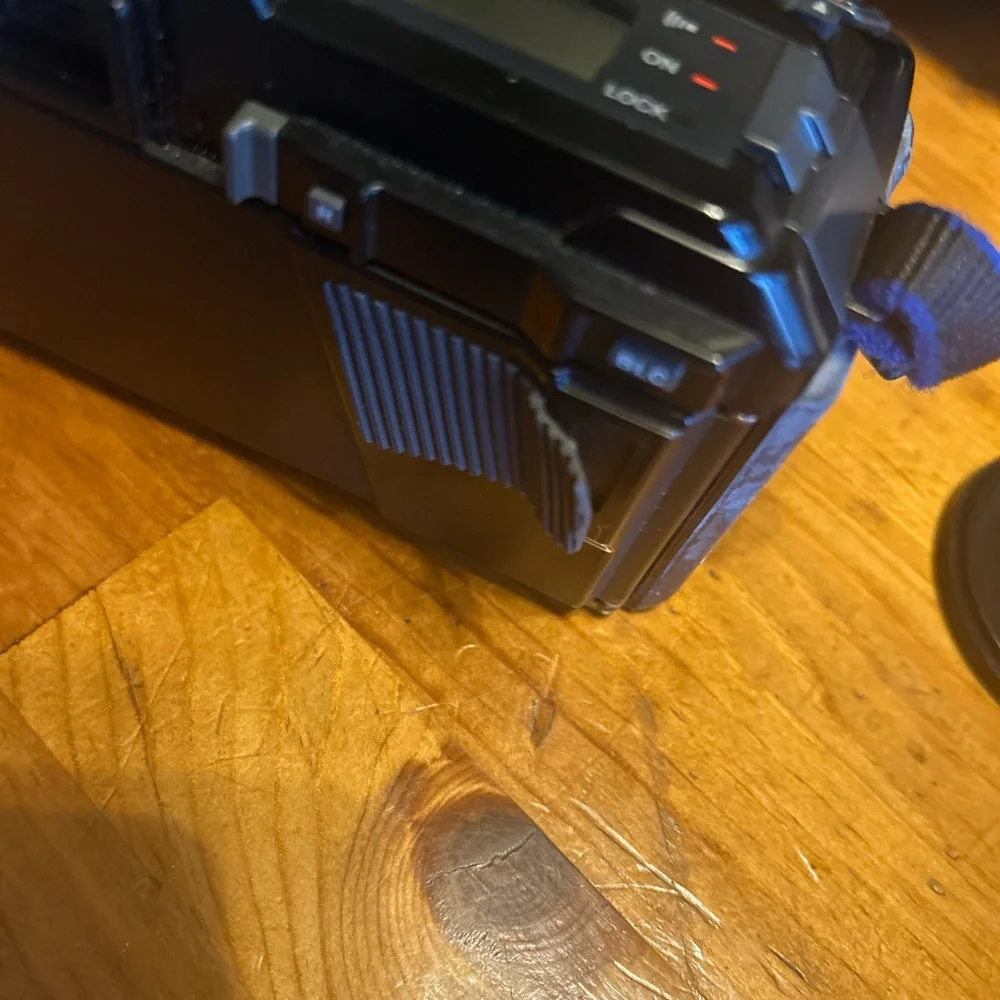Black Digital Camera Set with Accessories